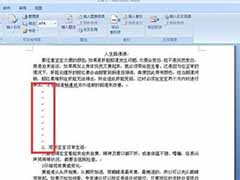word2007删除换行符的两种方法