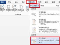 Word文档在任意页插入页眉和页脚的方法