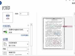 word2013打印隐藏内容的操作方法