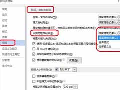word2013设置让复制粘贴时保留源文件格式的技巧