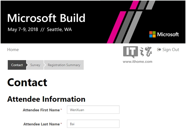 微软Build2018开发者大会现已开放注册
