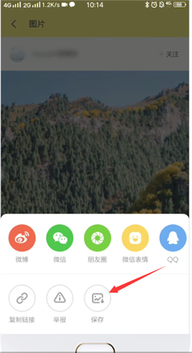 黄油相机怎么保存图片