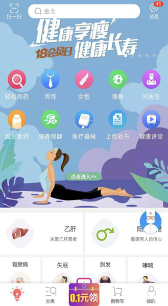 忘记1药网账号密码应该怎样找回