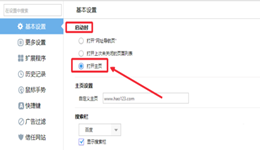 YY浏览器怎样设置主页