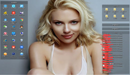 怎么使用猎豹轻桌面整理电脑上的图标及文件