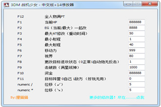战机少女修改器免费下载_战机少女修改器+14 1.0绿色版