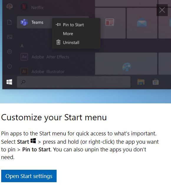 Windows 10的开始菜单可能会对此现代设计进行大修(1)