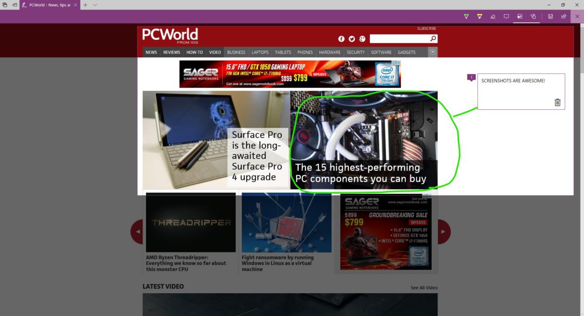 如何在Windows 10中拍摄屏幕截图