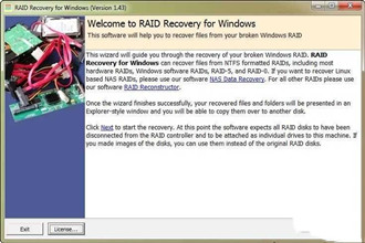 磁盘阵列损坏修复软件Runtime RAID Recovery 2.40无限制版