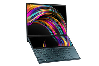 全新华硕ZenBook Duo缩小了双屏PC的尺寸，同时又不放弃使其特别之处
