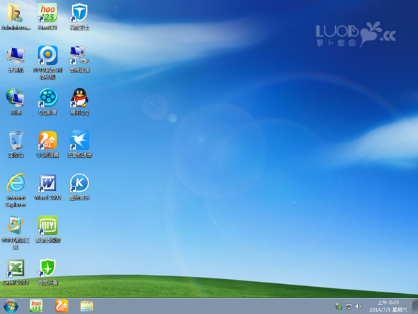 新萝卜家园 Ghost Win7 SP1 X86极速装机版(32位) 2014.07 系统下载-05