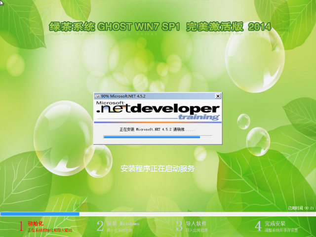 绿茶系统Ghost Win7 SP1 x86完美激活版(32位) 2014.12 系统下载-2