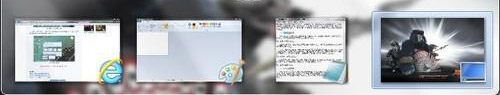 windows7窗口切换绝招，两组组合键的使用2