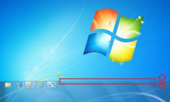 还原番茄花园Win7旗舰版系统任务栏突然变宽的方法