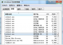 深度技术Win7系统任务管理器进程中有很多svchost.exe正常吗？