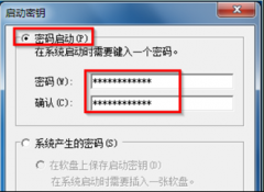 Syskey命令设置电脑公司Win7系统启动密码的操作步骤