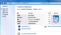雨林木风Win7纯净版系统中体验指数得分评估设备性能