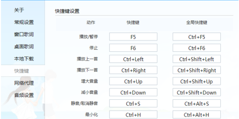 酷我音乐快捷键怎么恢复酷我音乐快捷键重置教程