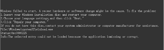 win7系统开不开机黑屏出乱码