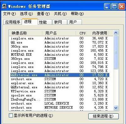 浅析Windows7系统qqexternal.exe是什么进程