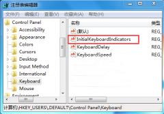 Win7开机数字键盘灯总亮着的解决技巧