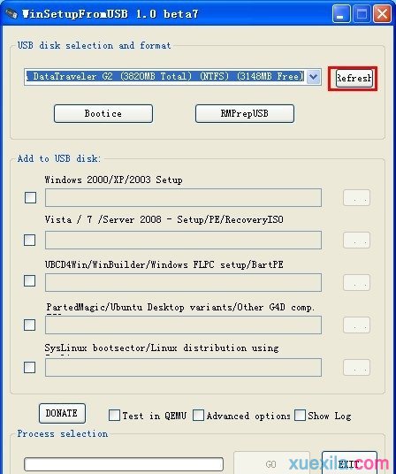 U盘安装xp提示INF file txtsetup.sif错误的解决方法
