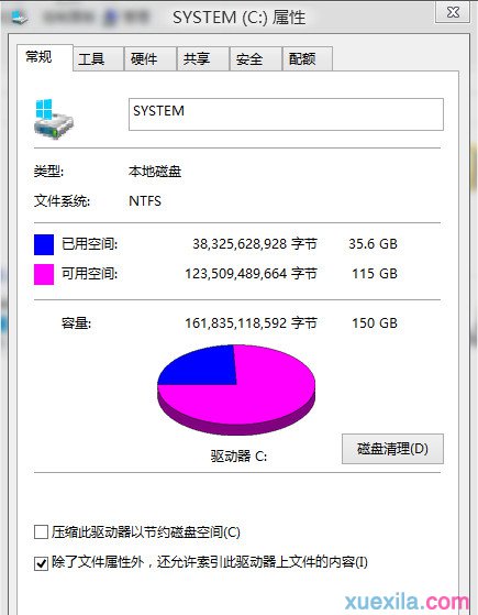 Win8的C盘空间越来越小