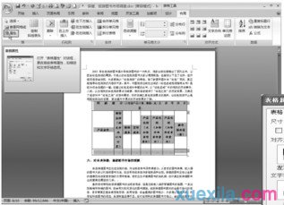 word2007设置表格格式的方法(2)