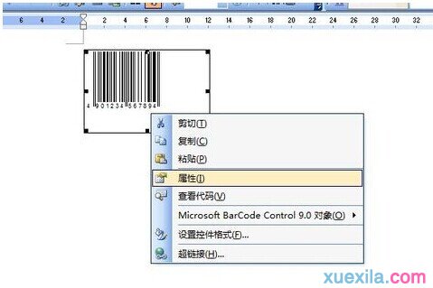 Word2007制作条形码(5)