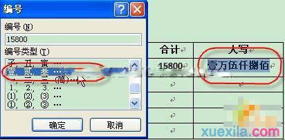 Word 2007表格公式计算及输出相应格式怎么做(6)