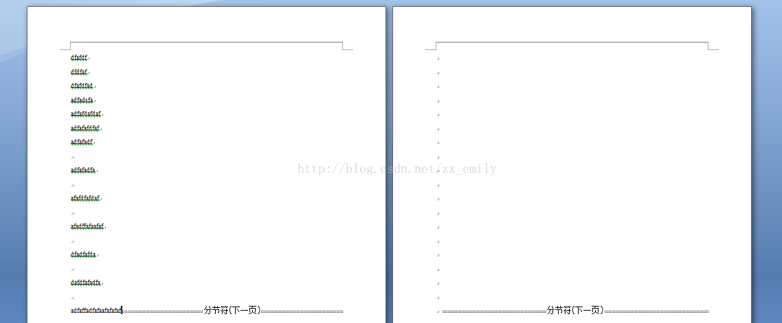 word2007毕业论文页眉页脚设置(4)