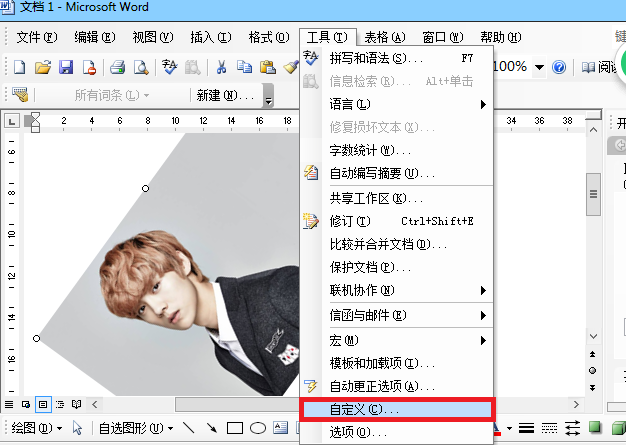 Word2003图片旋转如何设置(6)