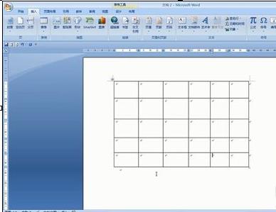 word2007中制作表格的详细步骤(5)