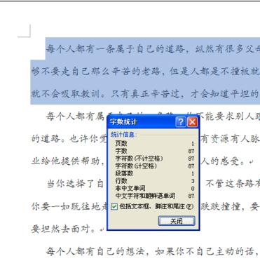 word2007中如何查看字数(9)