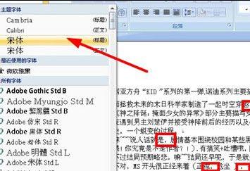 word2007中查找替换标点符号的方法(5)