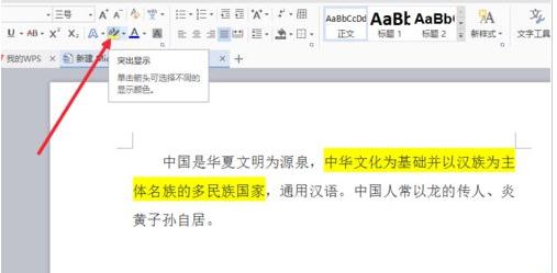 word2007给文字加底色的方法(3)