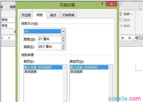 word2013表格纸张大小(3)