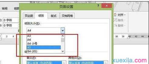 word2013表格纸张大小(4)