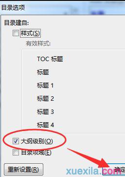 大纲级别设置(6)