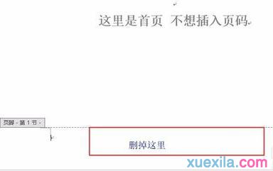 如何在指定页面插入页码(5)