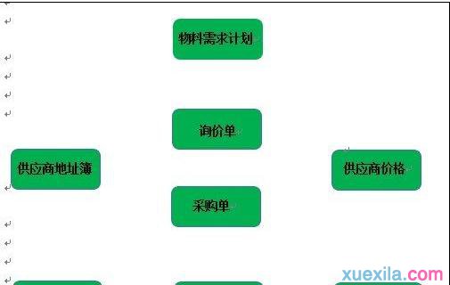 word2013流程图制作(6)