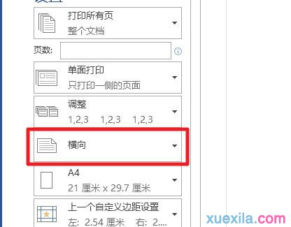 怎么设置横向打印(4)