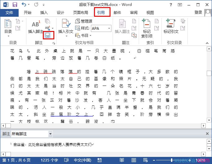 word尾注横线怎么删除(1)