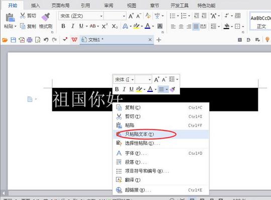 怎样去掉word背景文字(1)