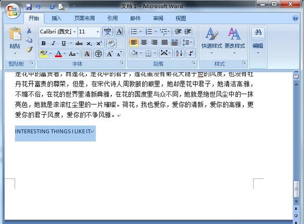 word英文大小写转换 Word文档怎么转换英文大小写(2)