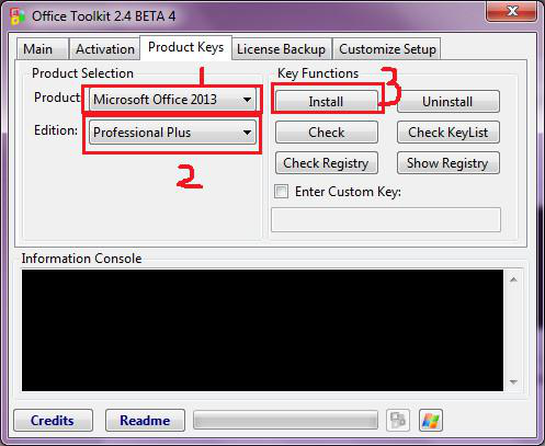 win7 office2013激活工具toolkitf进行激活技巧(1)
