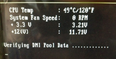 笔记本Win7开机黑屏出现Verifying DMI Pool Data提示怎么解决