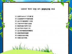 win7旗舰纯净原版32位最新系统推荐下载