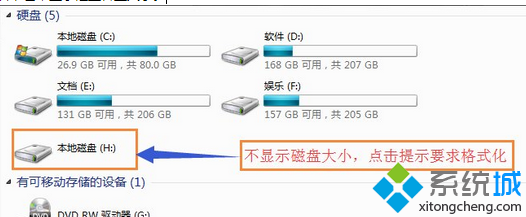 Win7系统移动硬盘无法打开(1)