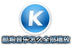 酷狗音乐设置在哪如何设置播放全部音乐？